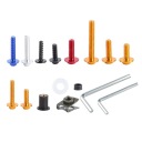 190 PIECES FAIRING BOLTS FASTENERS NUTS KIT PODKLADEK SUITABLE FOR DO 2O  photo 4