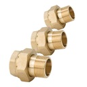 ŚRUBUNEK PROSTY GW GZ 1” USZCZELKA MOSIĘŻNY DIAMOND