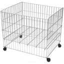 КОРЗИНА ДЛЯ ОДЕЖДЫ НА КОЛЕСАХ 75х60СМ d1