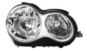 MERCEDES C CLASS W203 MAIN LAMP FRONT LEFT + RIGHT HOMOLOGATION EU 