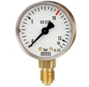 Манометр для редуктора кислорода Perun Argon/Co2 ПОЛЬША