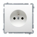 РОЗЕТКА SIMON BASIC 2P+Z BmGZ1.01/11 /модуль/ БЕЛАЯ