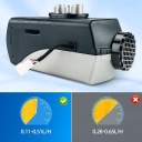 ОТОПЛЕНИЕ ПАРКОВКИ; 357 ДИЗЕЛЬ НАГРЕВИТЕЛЬ ОТОПЛЕНИЕ ПО ВОЗДУХУ 12V 8KW LCD  фото 9