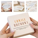 Prezent na Rocznice - Karty dla Par - Chwile Rozmowy - Zdrapki z Pytaniami