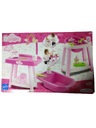 Ecoiffier Babysitter 3в1 пеленальный столик и аксессуары для маленьких девочек