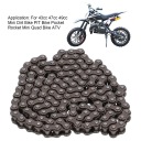 25H 136 LINK DRIVE CHAIN МОДИФИКАЦИЯ СТОПА СТАЛИ  фото 15