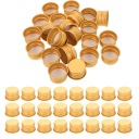 100 SZT. GOLD NUTS ALUMINUM DO POJEMNIKOW, LATWE W UZYCIU  photo 7