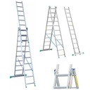 ЛЕСТНИЦА АЛЮМИНИЕВАЯ ЛЕСТНИЦА 3х10 ДЛЯ ЛЕСТНИЦ DRABEX