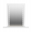 LUSTRO Z OŚWIETLENIEM LED BIAŁE 65x50 do makijażu