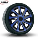 Комплект колпаков NRM Draco CS 15 дюймов, синих