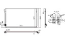 NISSENS CONDENSADOR DE ACONDICIONADOR MERCEDES EQV W447 EVITO TOURER W447 