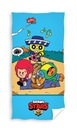 DUŻY RĘCZNIK BAWEŁNIANY KĄPIELOWY PLAŻOWY 70x140 BRAWL STARS