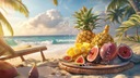 MIX EGZOTYCZNY 100g marakuja figa ananas owoce zdrowa żywność jakość LIO