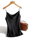 Satin Silk Tank Tops Female 2024 Sexy Strap Basic 15422686515 - Allegro.pl