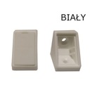 KĄTOWNIK/KOMANDOREK PLASTIKOWY POJEDYŃCZY BIAŁY 10