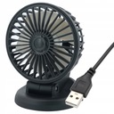 WENTYLATOR WIATRAK SAMOCHODOWY 5V USB