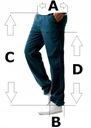 ZARA WOMAN - Dámske nohavice veľkosť 38 Dominujúci vzor bez vzoru