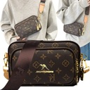 НАСТЕННАЯ СУМКА ЖЕНСКАЯ, ВМЕСТИТЕЛЬНАЯ, КОРИЧНЕВЫЙ УЗОР