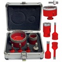 НАБОР КОРОНОЧНЫХ ПИЛОВ, АЛМАЗНЫЕ СВЕРЛА СВЕРЛО ДЛЯ КАМНЯ STONE 6-68