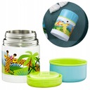 ТЕРМОС УЖИННЫЙ ТЕРМОС ДЕТСКИЙ ДЛЯ ШКОЛЫ В ПУТЕШЕСТВИИ С МИСКОЙ 500 МЛ