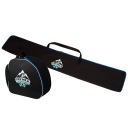 КОМПЛЕКТ РЮКЗАК СУМКА ЛЫЖИ + БОТИНКИ ЧЕРНЫЙ СИНИЙ 160