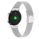 DÁMSKE INTELIGENTNÉ HODINKY OLED OROMED LADY SILVER Komunikácia Bluetooth