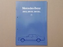 Брошюра - MERCEDES S-KLASSE W126 - 1983 г.