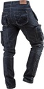 NEO spodnie robocze JEANS r. XL/54 DENIM do pasa Kod producenta 81-229-XL