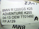 ДИСК КОЛЕСО ПЕРІД BMW R1200GS K25 ADVENTURE K255 04-13R OEM 7701492  (16338124262) фото min 8