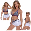 КУПАЛЬНИК ИЗ ДВУХ ЧАСТЕЙ ПУШ-АП ПЛЮС ШОРТЫ С ШОРТАМИ