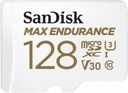 SanDisk Max Endurance microSDXC 128 ГБ, класс 10 U3 + адаптер