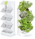 Мини Каскад белый стоячий вертикальный сад