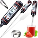 КУХОННЫЙ ТЕРМОМЕТР ЦИФРОВОЙ ЖК-ЗОНД ДЛЯ МЯСА, ВИНА, ЖИДКИХ ПИЩЕВ