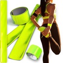 OPASKA ODBLASKOWA OSTRZEGAWCZA SAMOZACISKOWA NA RAMIĘ RĘKĘ ODBLASK OSTRZEGA