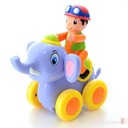 SŁONIK ZABAWKA DLA MALUCHA KOLOROWA RACZKOWANIE