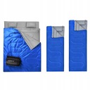 ДВУХМЕСТНЫЙ ТУРИСТИЧЕСКИЙ СПАЛЬНЫЙ МЕШОК ДЛЯ 2 ЧЕЛОВЕК + ПОДУШКИ