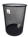 БОЛЬШАЯ КРУГЛАЯ КОРЗИНА, ЧЕРНАЯ, СЕТОЧНАЯ