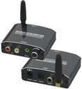 Преобразователь Toslink/коаксиального/Bluetooth в аналоговый аудиосигнал 2x RCA 3,5 мм