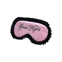OPASKA MASKA NA OCZY DO SPANIA PIĘKNA RÓŻOWA