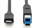 Кабель USB C – USB B 3.0 для принтера-сканера дисков – 1 м