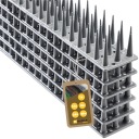 ПРОЧНЫЕ ПЛАСТИКОВЫЕ ШИПЫ ДЛЯ ПТИЦ И ГОЛУБЕЙ 6 шт. 3,06 м.