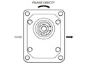 BOMBA HIDRÁULICA ZEBATA GR1 PRAWA, DERECHA OBROTY 3,05CM3 4,57L 