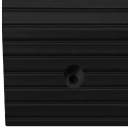 vidaXL Пороговые перемычки 3 шт. 49x40x8 см Резина