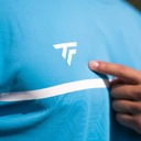 Koszulka tenisowa dziecięca Tecnifibre Team Tech Dekolt okrągły