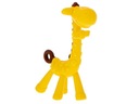 Silikónové hryzátko na zúbkovanie žltá žirafa Vek dieťaťa 0 +