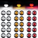 30X LUCES FAROS OBRYSOWE LUZ DE POSICIÓN DE CERCO 6 DIODO LUMINOSO LED 12V 24V 