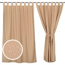 ВОДОНЕПРОНИЦАЕМАЯ САДОВАЯ ШТОРА ДЛЯ ТЕРРАСЫ 155x290 бежевый