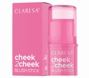 Румяна Claresa Stick Cheek2Cheek 01 Candy Pink