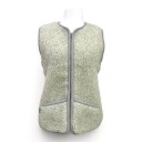 ЖИЛЕТ ЖЕНСКИЙ, 100% МЕРИНОСОВАЯ ШЕРСТЬ, Р 50 СЕРЫЙ