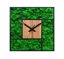 ЧАСЫ ЛОФТ РЕТРО МЕТАЛЛ ДЕРЕВО МОХ ХРОБОТЕК 33СМ